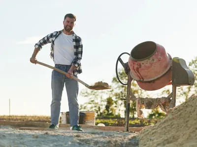 La cât timp după îngheț poți turna beton în curte? Ce temperatură trebuie să fie afară - Foto: Freepik (Imagine cu rol ilustrativ)