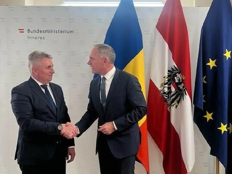 Ministrul de interne, Lucian Bode, nu l-a convins pe omologul său austriac, Gerhard Karner - Foto: Facebook