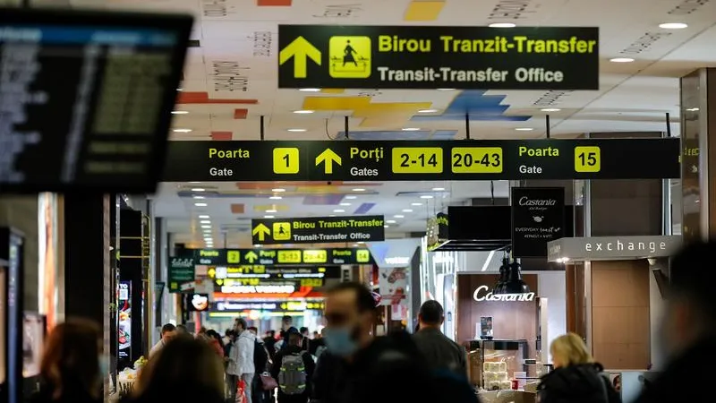 Aeroportul Otopeni- Foto: INQUAM PHOTOS/George Călin