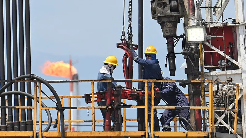 În 2017, se estima că în România existau 13.000 de puţuri active răspândite în 400 de câmpuri petroliere - Foto: Profimedia Images