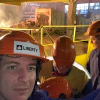Andrei Caramitru și Dan Barna la Sidex Foto: Facebook
