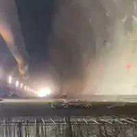VIDEO 1.678.000.000 de lei costă tronsonul pe care e primul tunel de autostradă veritabil - Foto: captură video Facebook/Irinel Ionel Scriosteanu