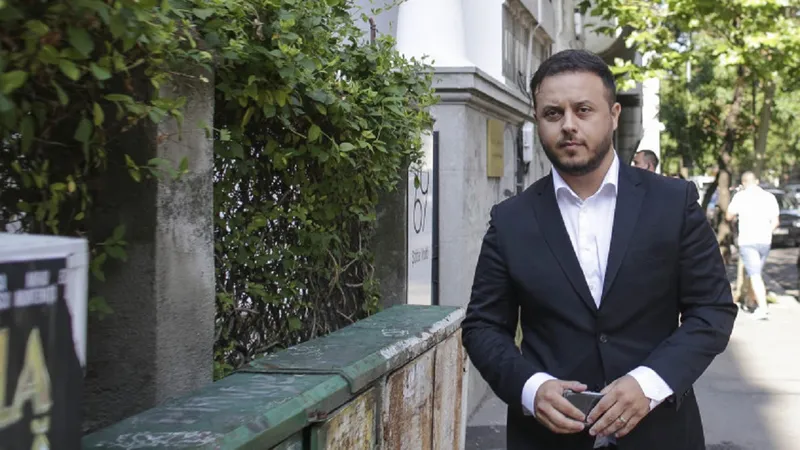 Gabriel Bădălău, fiul fostului baron PSD. Foto: INQUAM Photos / Octav Ganea