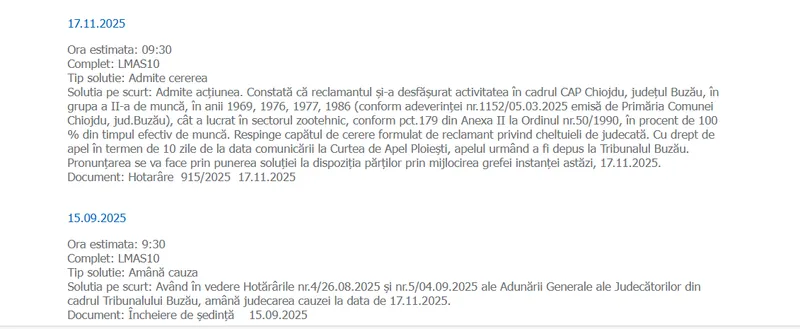 Decizie Tribunal - Foto: just