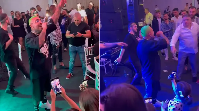 Florin Salam l-a adus pe Alex Velea să-i cânte interlopului Mircea Nebunu Foto: captură Facebook