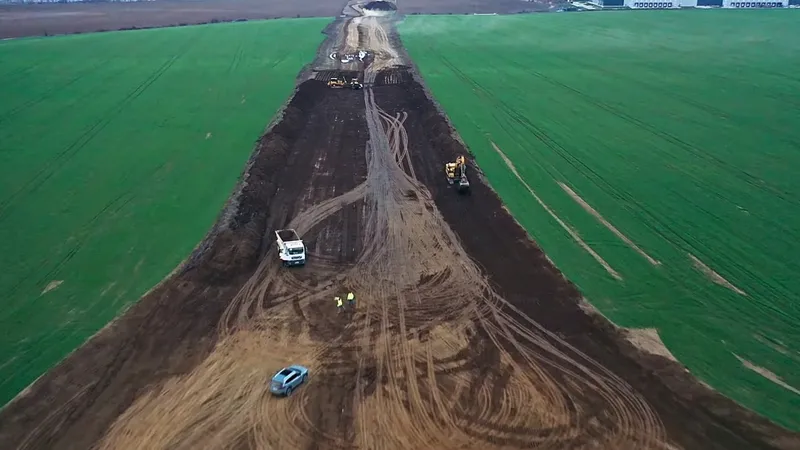 Inel de autostradă în jurul Bucureștiului, ca în Occident, în 2027? Încep lucrările la ultimul ciot - Foto: Facebook / API