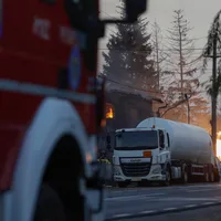 57 răniți și un mort după mai multe explozii la o stație GPL din Crevedia - Foto: INQUAM PHOTO / Octav Ganea