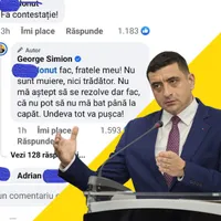 George Simion va contetsta alegerea lui Nicușor Dan - Foto: INQUAM PHOTOS / Codrin Unici