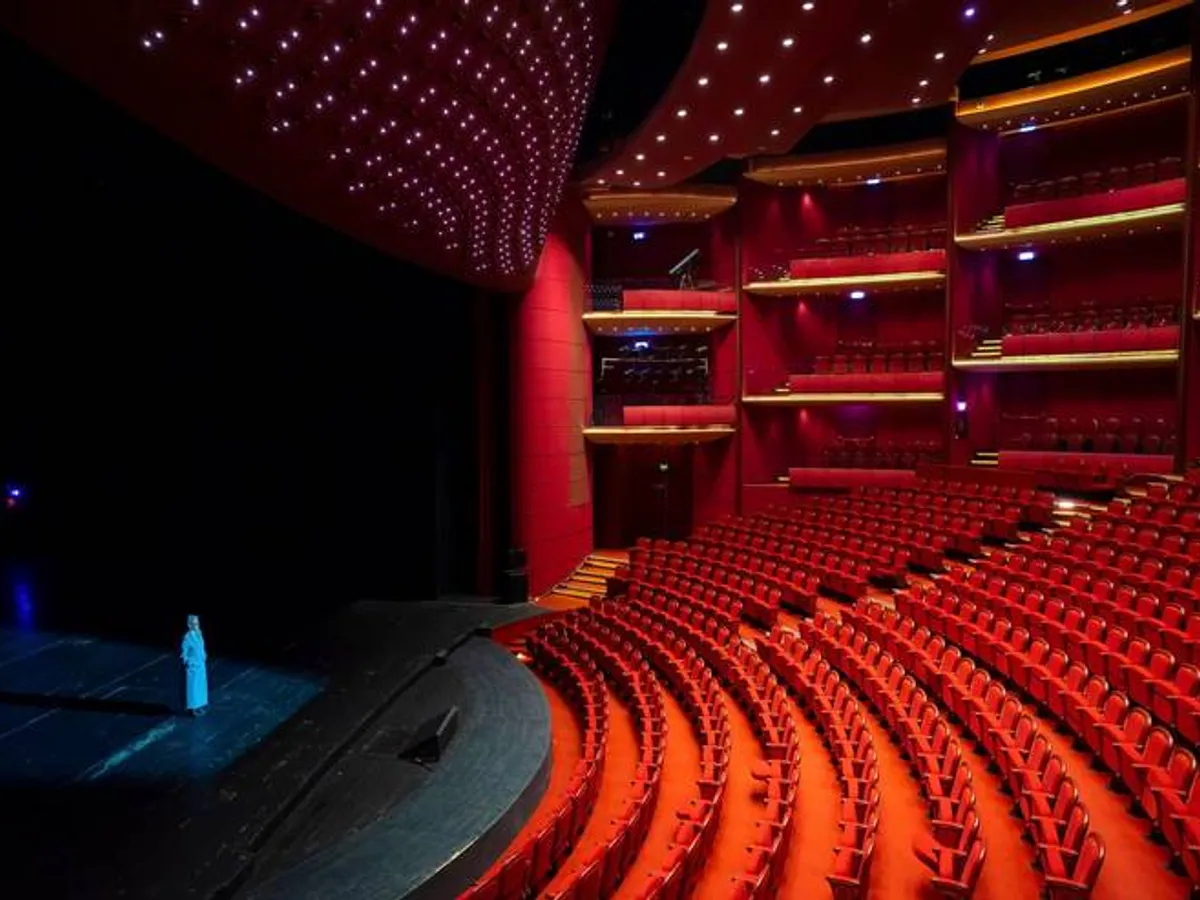Spectacolele la Teatrul Național din București se reiau de la mijlocul lunii mai. Foto: RFI