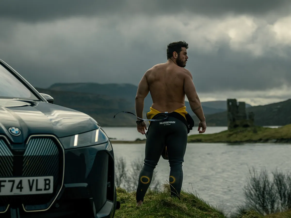 Ross Edgley - Foto: BMW