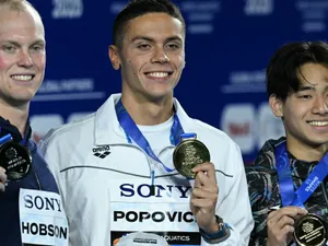 David Popovici a spus tot, după aurul mondial cucerit la 200 de metri liber: ”Am pățit ceva ce nu am mai pățit niciodată”