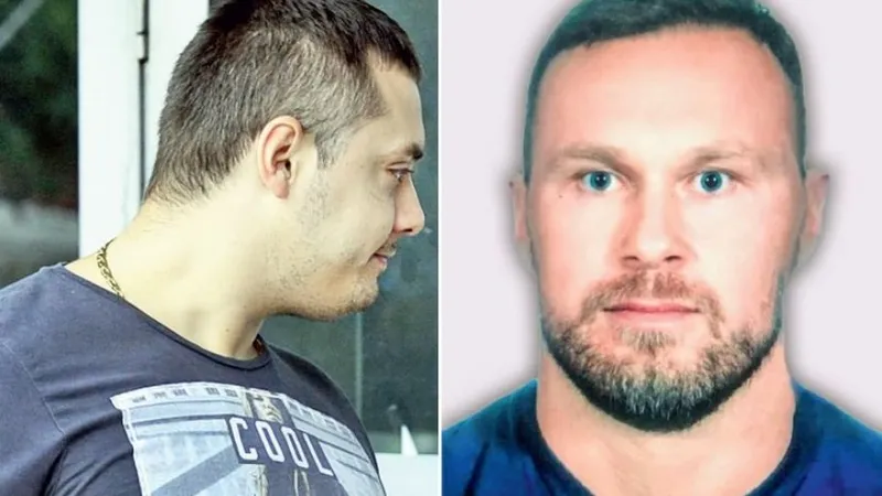 Veljko Belivuk și Radoje Zvicer Foto: vesti.be