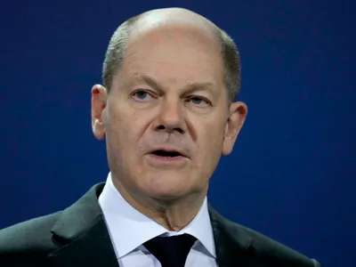 Cancelarul german Olaf Scholz merge la Casa Albă pe 7 februarie. / Foto: france24.com