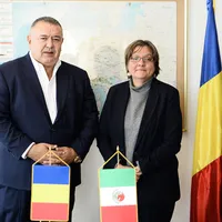 Președintele Camerei de Comerț și Industrie a României (CCIR), Mihai Daraban, a avut o întâlnire oficială cu ambasadorul Statelor Unite Mexicane în România, E.S. dna Amparo Eréndira Anguiano Rodríguez Foto: CCIR