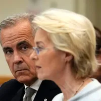 Premierul canadian Mark Carney şi preşedintele Comisiei Europene, ursula von der Leyen - Foto: Profimedia Images