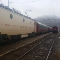 O a doua locomotivă CFR Călători a luat foc luni în județul Cluj/Foto: you tube