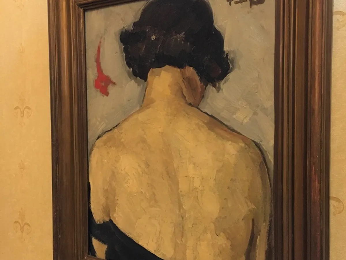 Nud cu spatele - Nicolae Tonitza