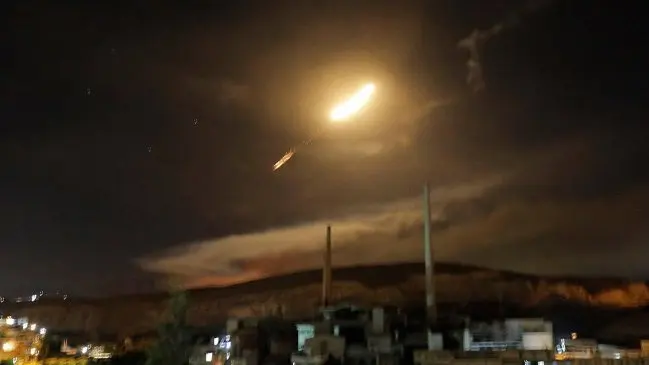 VIDEO Israelul a bombardat duminică noapte în apropierea capitala Siriei/FOTO: Cooperativa