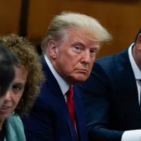 Trump în sala de judecată-Foto: Profimedia Images