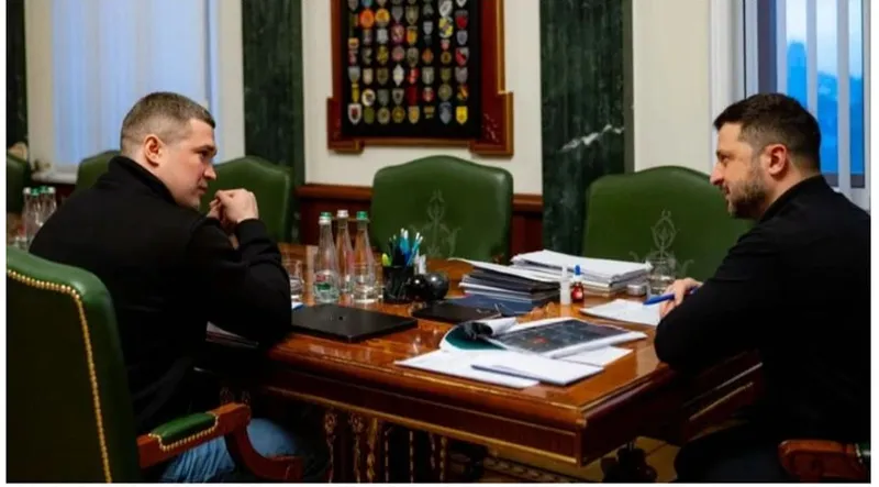 Zelenski i-a făcut o ofertă și fostului ministru al Apărării, Mihailo Fedorov - Foto: Birou prezidențial Kiev
