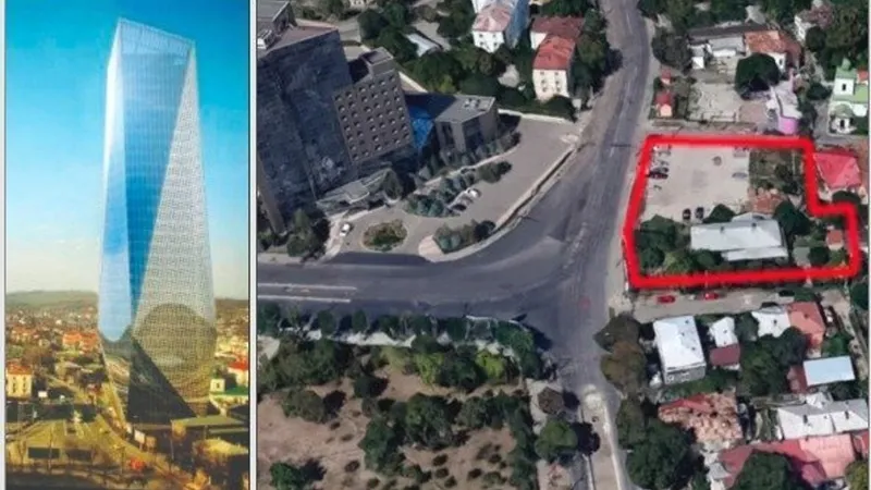 Proiectul unui turn de 50 de etaje la Iași a picat. „Îngropat” definitiv de judecători - Foto: Ziarul de Iași
