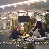 VIDEO Poliția a descins acasă la ex-președinte moldovean Dodon. Momentul când ia punga misterioasă