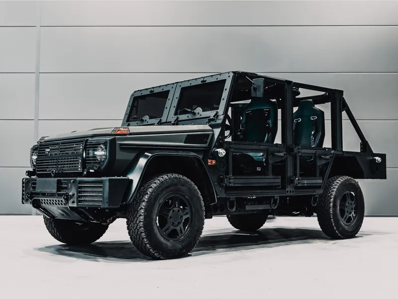 Forțele Speciale ale României, dotate cu mașini de desant aerian. Au la bază Mercedes G-Class și vânează tancuri - FOTO: ACS