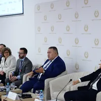 Camera de Comerț și Industrie a României și Ambasada Statelor Unite ale Americii (SUA) în România au organizat „Forumul American de Dialoguri Comerciale pentru Securitatea Apei și Alimentelor în România, Moldova și Ucraina” Foto: CCIR