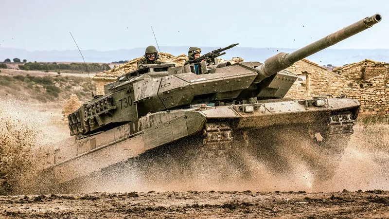 Spania dă Ucrainei tancuri Leopard /foto: militaryleak