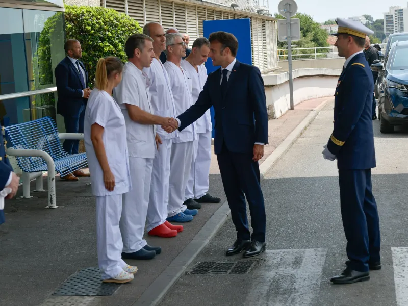 Franța transformă spitale civile pentru forțele armate - Foto: Profimedia Images (imagine cu rol ilustrativ)