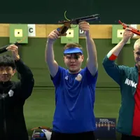Românul Luca Joldea, campion mondial la pistol cu aer comprimat 10 metri, la 19 ani - Foto: Facebook/Federatia Romana de Tir Sportiv