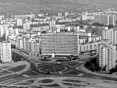 Blocul Semilună din Baia Mare - Foto: Facebook / Baia Mare - Mass Media