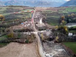 Tronsonul din autostrada A1, Sibiu - Boita/FOTO: hotnews.ro