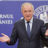 Ion Sterian, directorul general Transgaz, la ceremonia de semnare a Ordinului de începere a lucrărilor la Gazoductul Tuzla-Podișor - Foto: INQUAM PHOTOS/George Călin