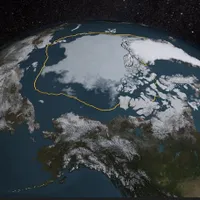 Încălzirea globală poate fi inversată prin refrigerarea polilor/foto:NASA/Goddard Scientific Visualization Studio