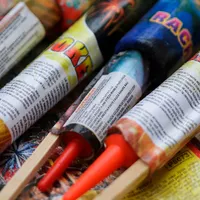100 kg de materiale pirotehnice, confiscate de polițiști - Foto: INQUAM Photos/Octav Ganea (imagine cu rol ilustrativ)