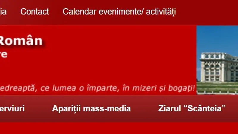 PCR, prescurtat Comuniștii. Sursa: site