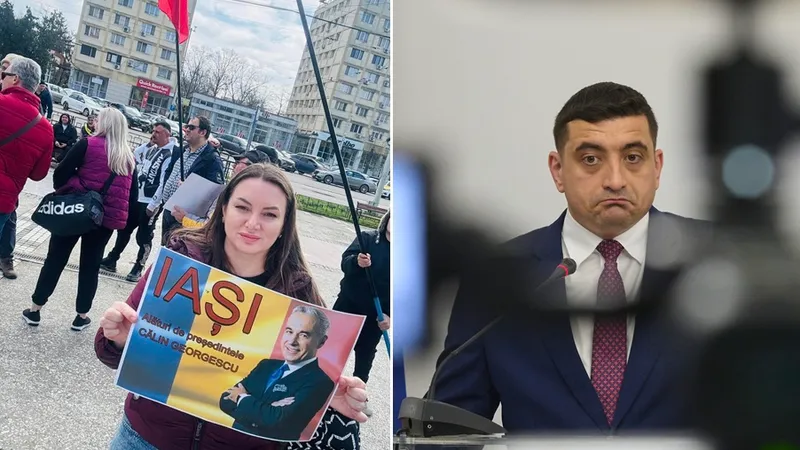 Alina Filip, soția interlopului Petronel Corduneanu este o susținătoare înfocată a lui George Simion Foto: colaj Facebook/INQUAM Photos
