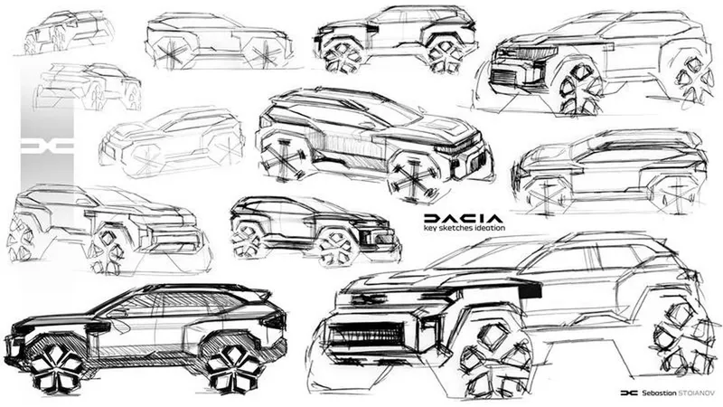 Povestea românului care a desenat Dacia Bigster: Întâi a fost designer de amenajări interioare - Foto: Dacia