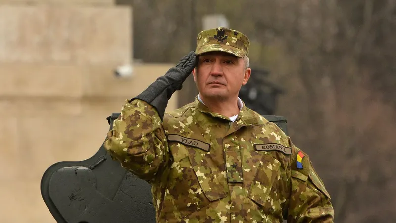 Gen. Vlad Constantin Gheorghiţă este noul şef al Armatei - Foto: Facebook/Gabriel Les