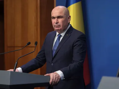 30 decembrie 2025. Declaraţii de presă ale premierului Ilie Bolojan - Foto: INQUAM PHOTOS/George Călin