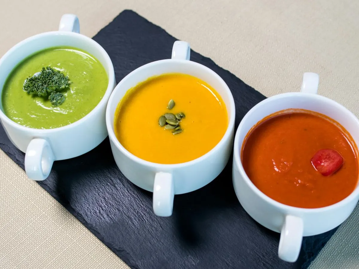 Trei varietăţi de supe din vegetale - Foto: Pexels/Farhad Ibrahimzade