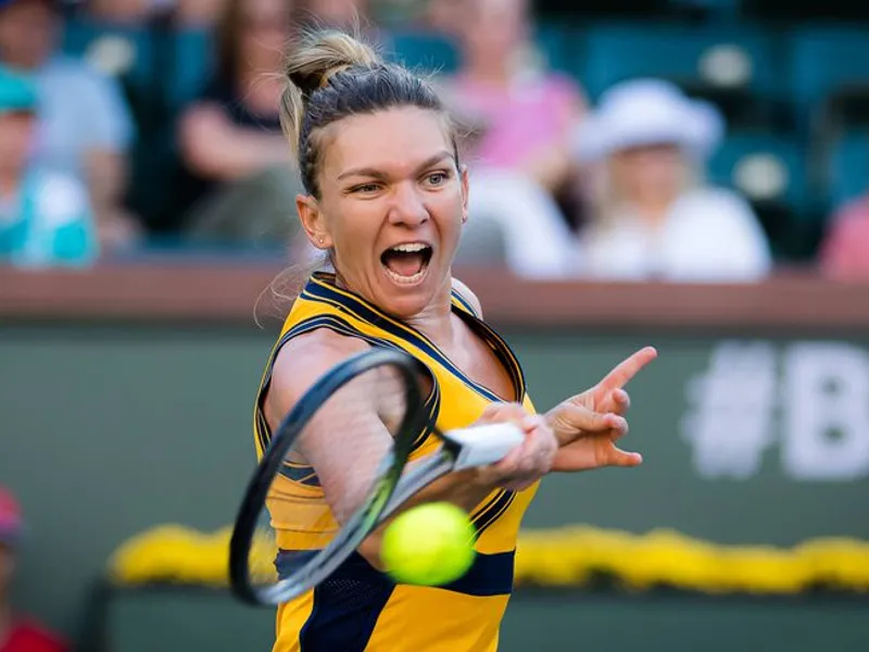 Simona Halep s-a calificat în optimile turneului WTA de la Moscova. / Foto: gsp.ro