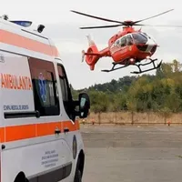 Accident grav pe Centura Capitalei între Bragadiru și Chitila. Un elicopter SMURD, chemat de urgență - Foto: Facebook/ Ambulanța