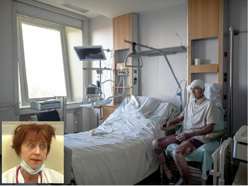 Medicul Flavia Groșan, atac la medicul Cătălin Denciu care a intrat în flăcări pentru a-și salva pacienții la Piatra Neamț: Mai știți ceva de “eroul” care s-a ars să salveze niște pacienți scrum?  Foto: beldefnews.mil.be/Vincent Bordignon