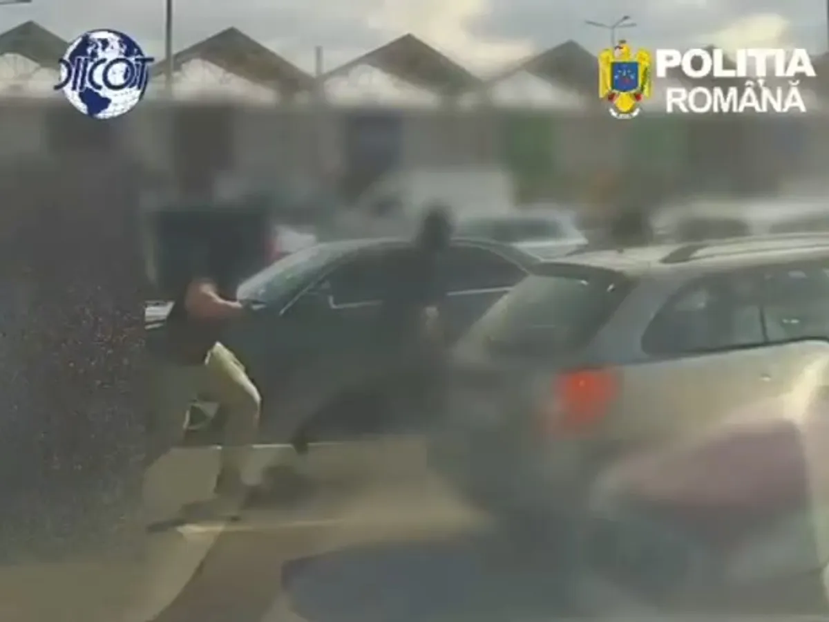 Flagrant - Foto: Captură Poliție Română-DIICOT