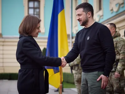 Maia Sandu și Zelensky Foto: News.ro