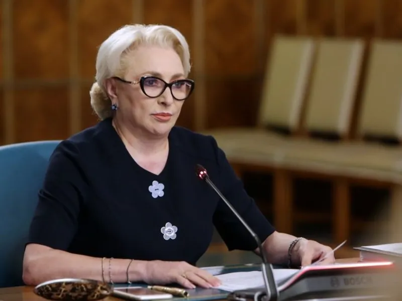 Deocamdată, Viorica Dăncilă nu pare să aibă emoții în competiția pentru președinția PSD Foto: Guv.ro