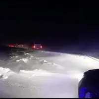 Prima ninsoare mai serioasă, primul „iad alb”: drumuri închise, mașini blocate, accidente / Foto: captură video
