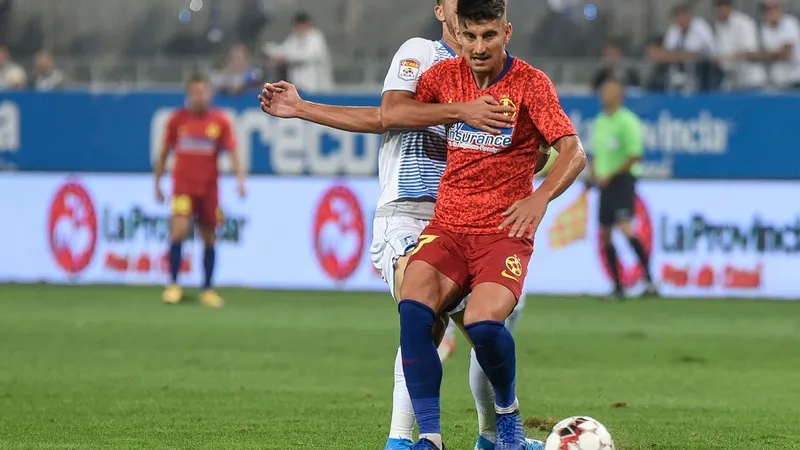 FCSB - Craiova, unul dintre meciurile în care a jucat Florinel Coman în perioada septembrie - decembrie 2019 Foto: INQUAM Photos/ Bogdan Danescu